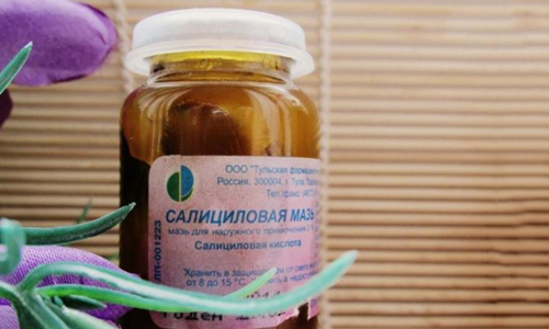 Салициловая мазь от папиллом: польза препарата