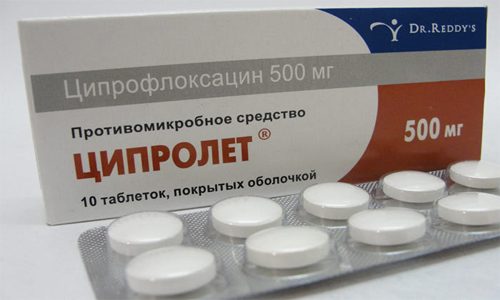 Антибиотик Ципролет
